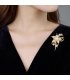 XSB291 - Elegant Pearl Flower Brooch